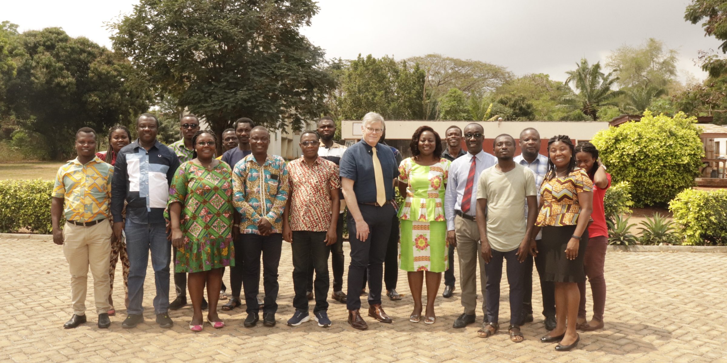 Staff of NBA with the Resource person